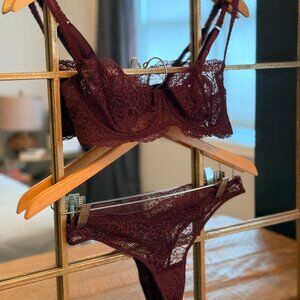 Journelle Lingerie | Allegra Balconette Bra & Matching Thong